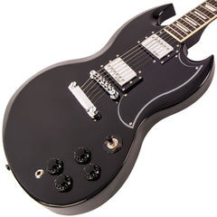 Vintage Vs6 Guitar- Gloss Black