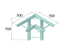 Alutruss Bilock E-Gl22 T35-H 3-Wege-Ecke 90?