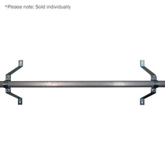 eLumen8 Pipe To Wall Bracket, 300mm Zinc