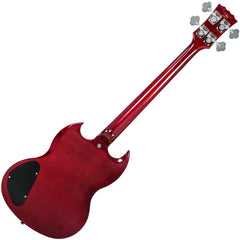 Vintage Vs4 Bass- Cherry Red