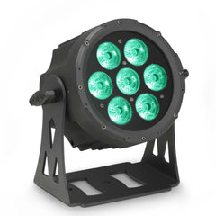 Cameo FLAT PROA 7 Lampe PAR LED FLAT RGBWA 7 x 10 W en noir