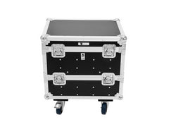 Roadinger Flightcase 8× IP PIX Strobe RGB CW+WW Wheeled