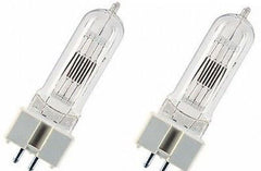 2X GE T26 240V 650W G9,5 GCS LAMPEN