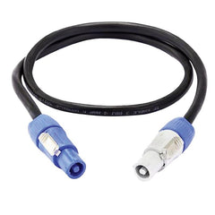 Powercon to Powercon Link Extension Cable Power Lead 1.5M DJ Disco Lighting