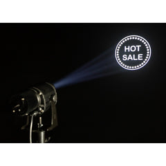 JB Systems ROTOGOBO OUTDOOR Projecteur de logo extérieur puissant IP65 100W LED blanc froid