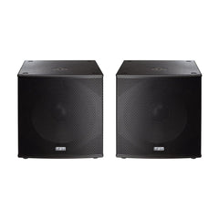 2x FBT Subline 118SA Subwoofer PA Speaker (Bundle)