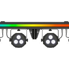 2x Chauvet GigBAR 3 ILS Lighting System inc Tripod & Case