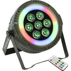 Ibiza THINPAR-LED-RING Extra Flat PAR Halo Effect DJ