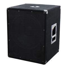 2x Omnitronic BX-1550 15" 800W Passiv-Subwoofer