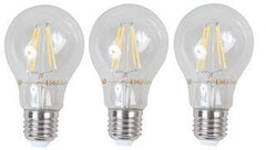 Ampoule LED GLS transparente Simply Sound 4 W E27 blanc chaud (lot de 3)