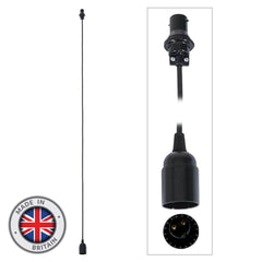 eLumen8 2.0m BC Festoon Pendant - B22 Lamp Holder