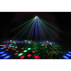 2x Jb Systems ALIEN 5 in 1 Effect Light With Carry Bags and Cable