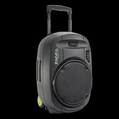Ibiza PORT15VHF-MKII Tragbarer Lautsprecher, kabelloses 15-Zoll-Mikrofon und Abdeckung