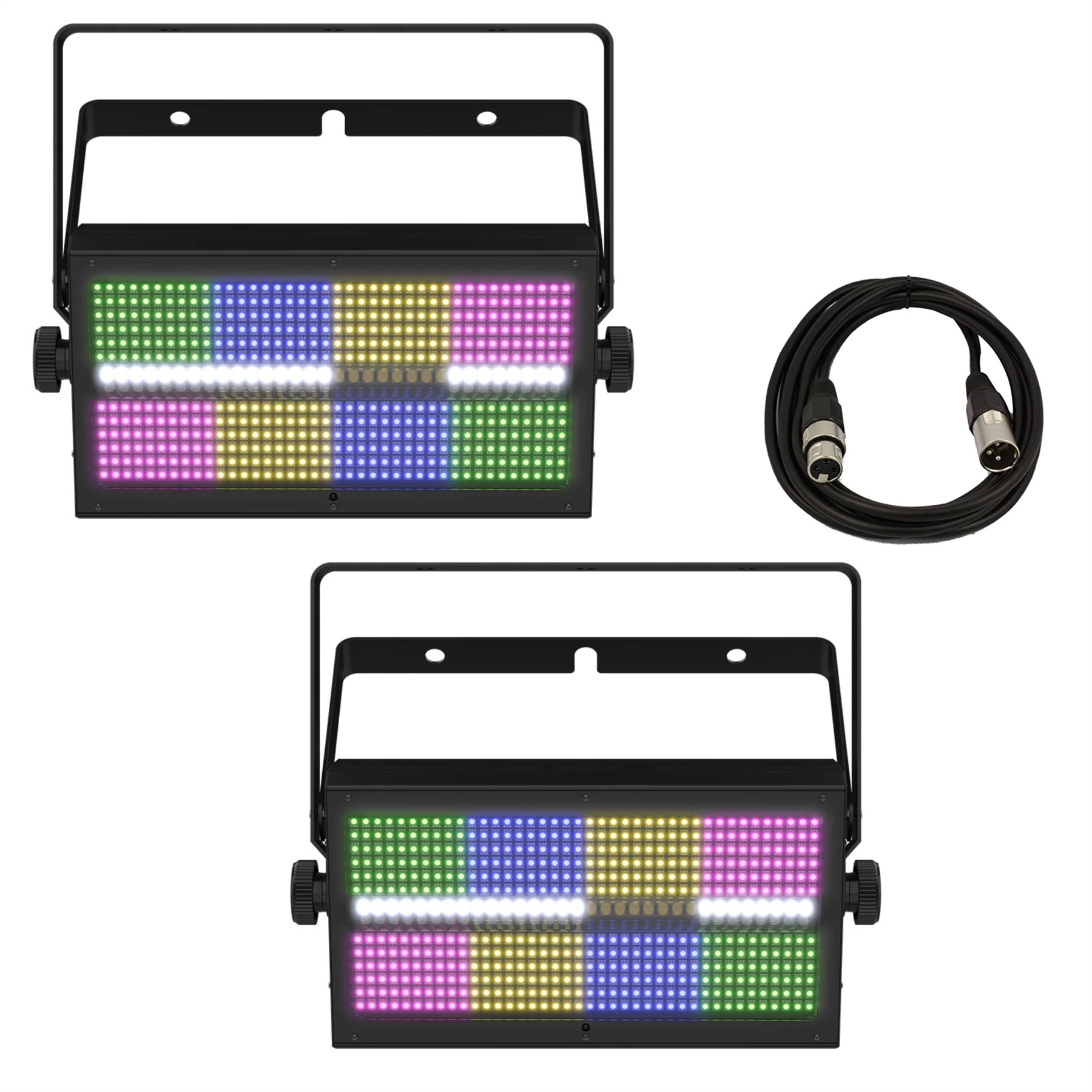 Fx Led 150 2x Chauvet Shocker Panel FX Strobe Light RGB LED Bundle – Simply Sound ...
