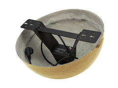 Eurolite Demi-boule à facettes 50 cm 500 mm Doré Effet d'éclairage rotatif Décor Lieu