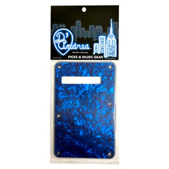 D'andrea Strat Back Plate - Blue Pearl