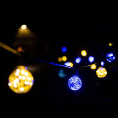 PCE 10m ES Festoon, 0.5m Spacing with 16A Plug and Socket