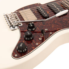 Fret King Corona Custom Guitar - Vintage White