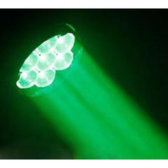 Ibiza E-WASH100 DMX-Controlled LED Zoom + Wash Moving Head