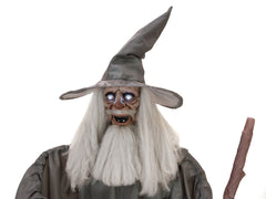 EUROPALMS Halloween Figur Zauberer, animiert 190cm