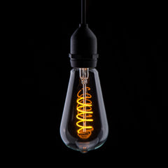 Prolite 4W LED ST64 Spiral Funky Filament Lamp ES
