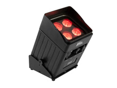 Eurolite IP UP-4 RGBW LED Battery Uplighter IP65 Outdoor Bundle