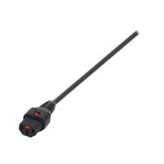 IEC LOCK 1.5m Schuko - C13 IEC Lock Cable EL246S