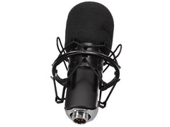 Ensemble microphone à condensateur de puissance HQ + mélangeur audio, enregistrement de podcast