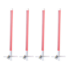 4x Ibiza RGB LED Light Tube 1M Sensory Lighting Effect inc Remote