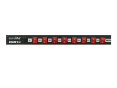Eurolite 8 Way Switching Panel Rackmount Switch DJ Lighting Control with IEC Outlets