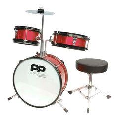 Pp Junior 3pc Drum Kit Red