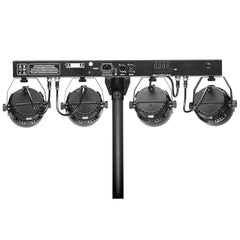 2x Stagg Partybar Par Bar LED-Beleuchtungssystem inkl. Fernbedienung + Stativ