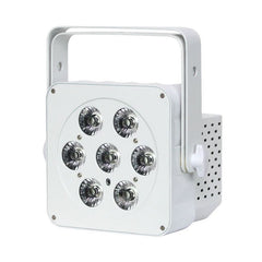 LEDJ Slimline 7HEX6 RGBWAUV (boîtier blanc)