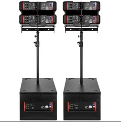 ELOKANCE SLA-SYSTEM 6800W Portable Line Array PA Speaker System