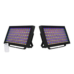 2x panneau de profil ADJ RGBA LED Wash DJ Disco éclairage DMX avec télécommande