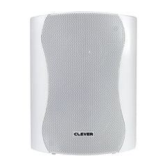 Clever Acoustics BGS 35T Pair White Speaker 5" 100V 8OHM Background PA System