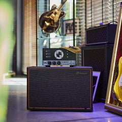 Palmer CAB 212 X GBK Gitarrenlautsprechergehäuse Celestion Greenback 2 x 12 geschlossene Rückseite