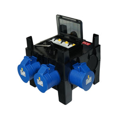 PCE IMST Distribution Box 32A 415V In 3 x 32A 240V Out (9030657)