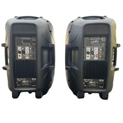 Intimidation PowerPack 12 + SUB15 Active PA System Bundle 5000W