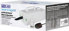 FXLAB Snow Storm III 420W Snow FX Machine Wired + Wireless Remote *B-Stock