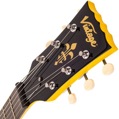 Vintage V132 Electric Guitar - Tv Yellow