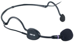 Proel HCM38 4 Pin Mini XLR Condenser Headset Microphone Black Headband Wireless System