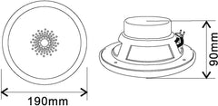 Omnitronic Wf-6 Flush-Mount Speaker