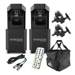 2x Chauvet Intimidator Scan 110 10W Bundle