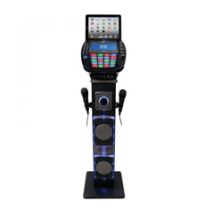 Easy Karaoke EKS-878BT Machine de karaoké sur pied Bluetooth avec écran