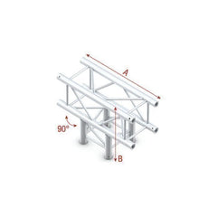 Milos T-Cross 3-way Pro-30 Square P Truss