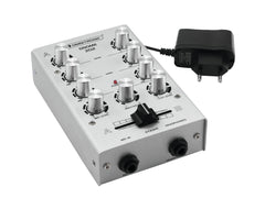 Omnitronic Gnome-202 Mini Mixer Silver