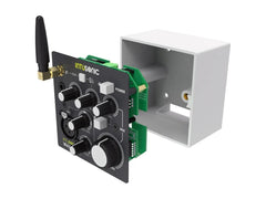 INTUSONIC VAA22 Bluetooth Wireless Wall Plate XLR MIc Input Mixer Control Install