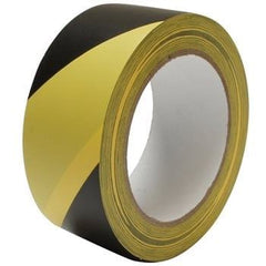 Nu-Pax Hazard Tape 50mm x 33M Yellow and Black 0081