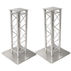 2x Thor Quad Truss Podium 1M Tower Aluminium DJ Stand
